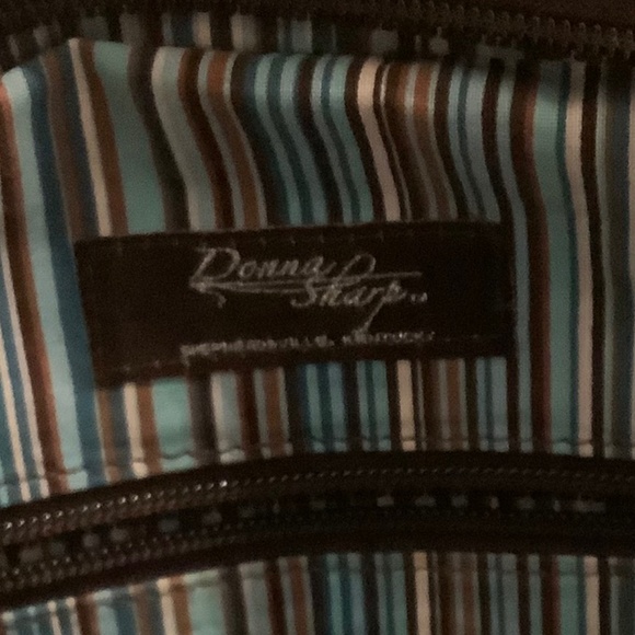 Chocolate Brown Quilted Donna Sharp Bag - Picture 7 of 9